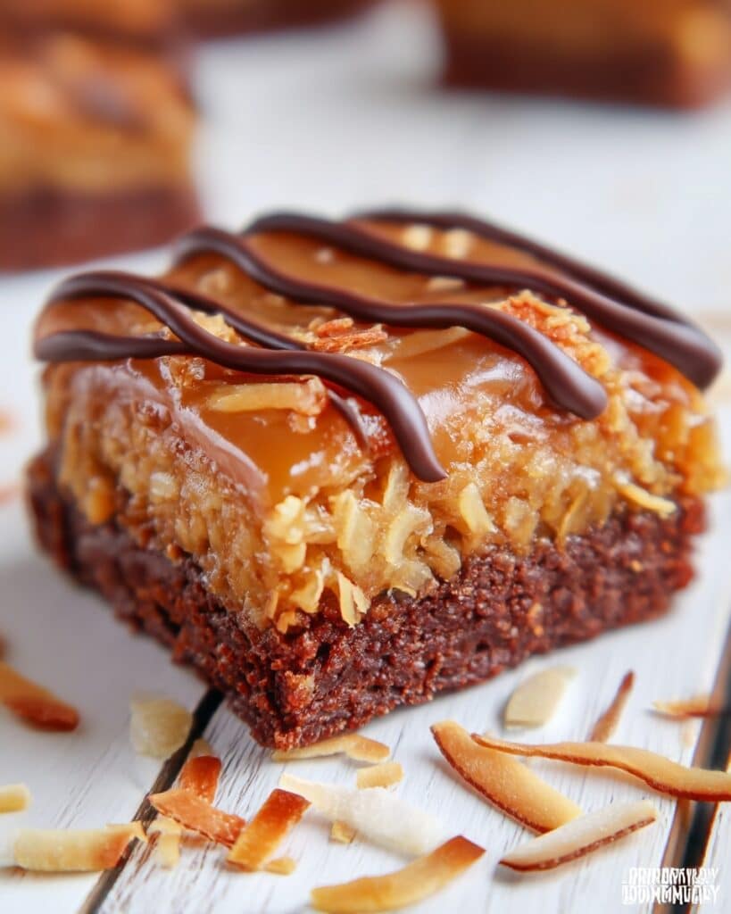 Easy Samoa Brownies Recipe