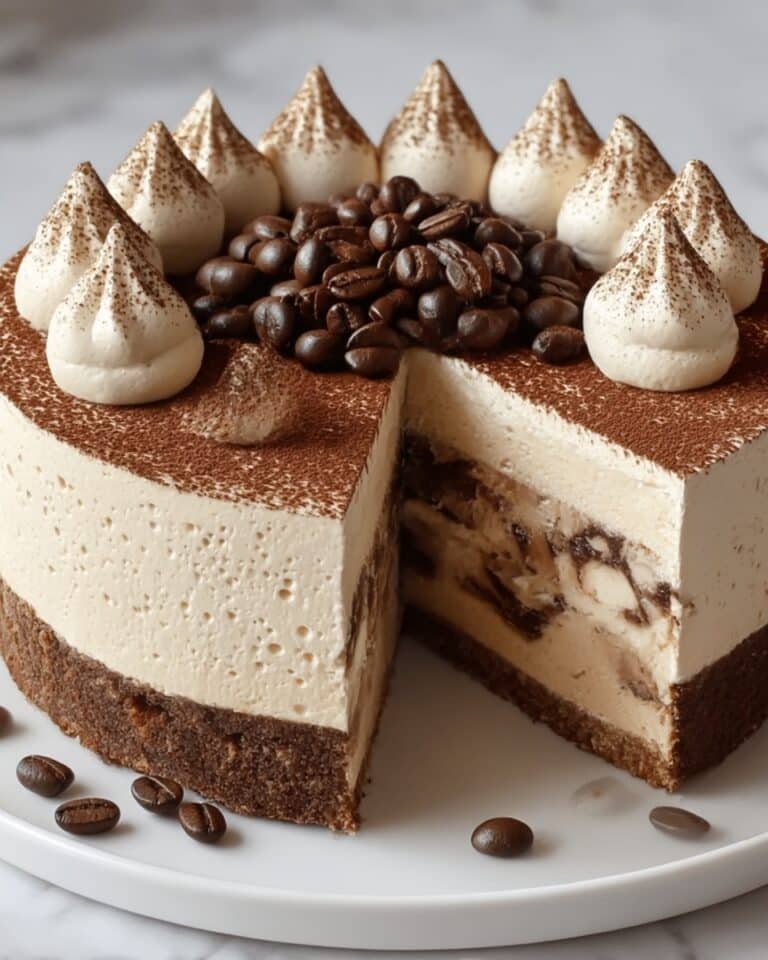 Tiramisu Cold Brew Coffee Cheesecake Recipe