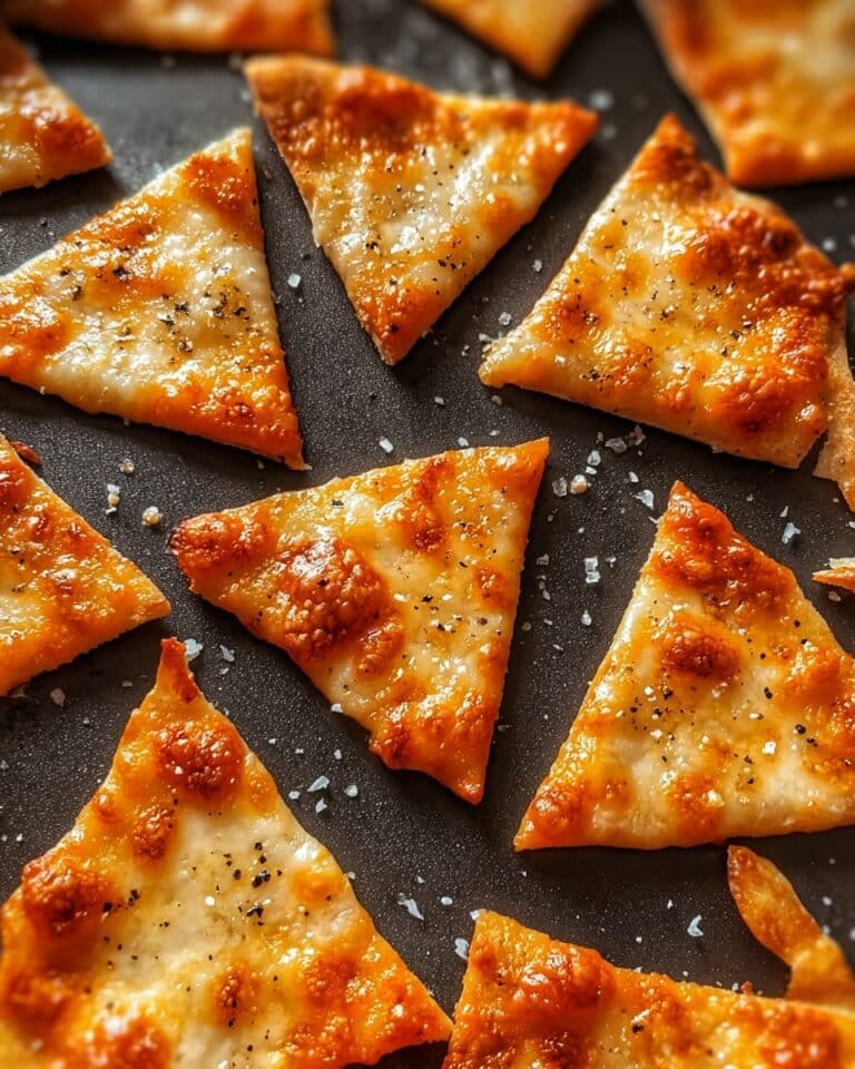 Crispy Pizza Chips Recipe
