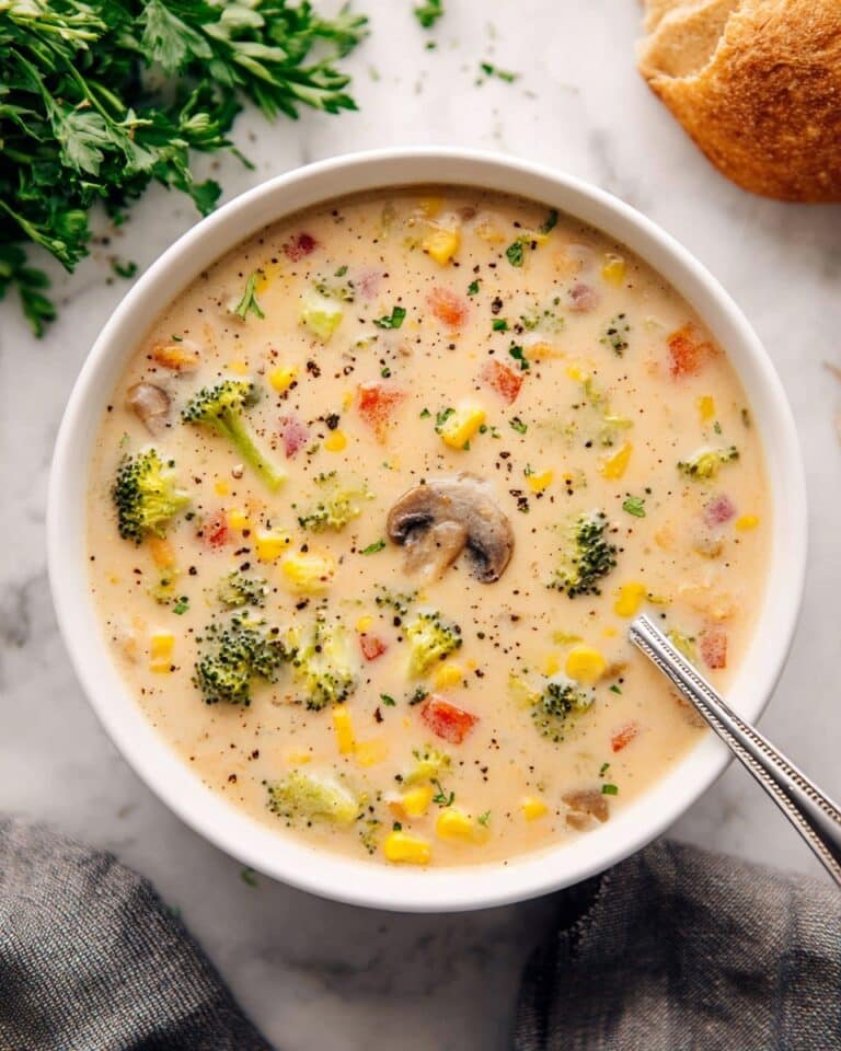 Creamy Vegetable Soup Recipe