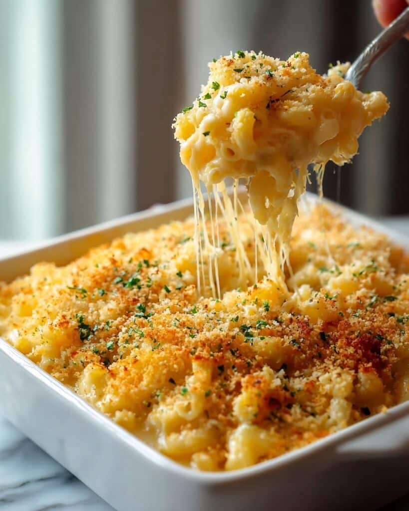 Crispy Baked Mac & Cheese Recipe