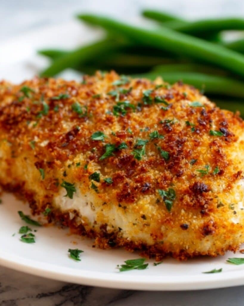 Copycat Longhorn Parmesan Crusted Chicken Recipe
