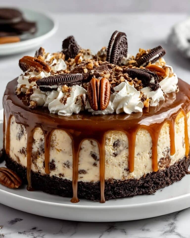 No-Bake German Chocolate Cheesecake Recipe