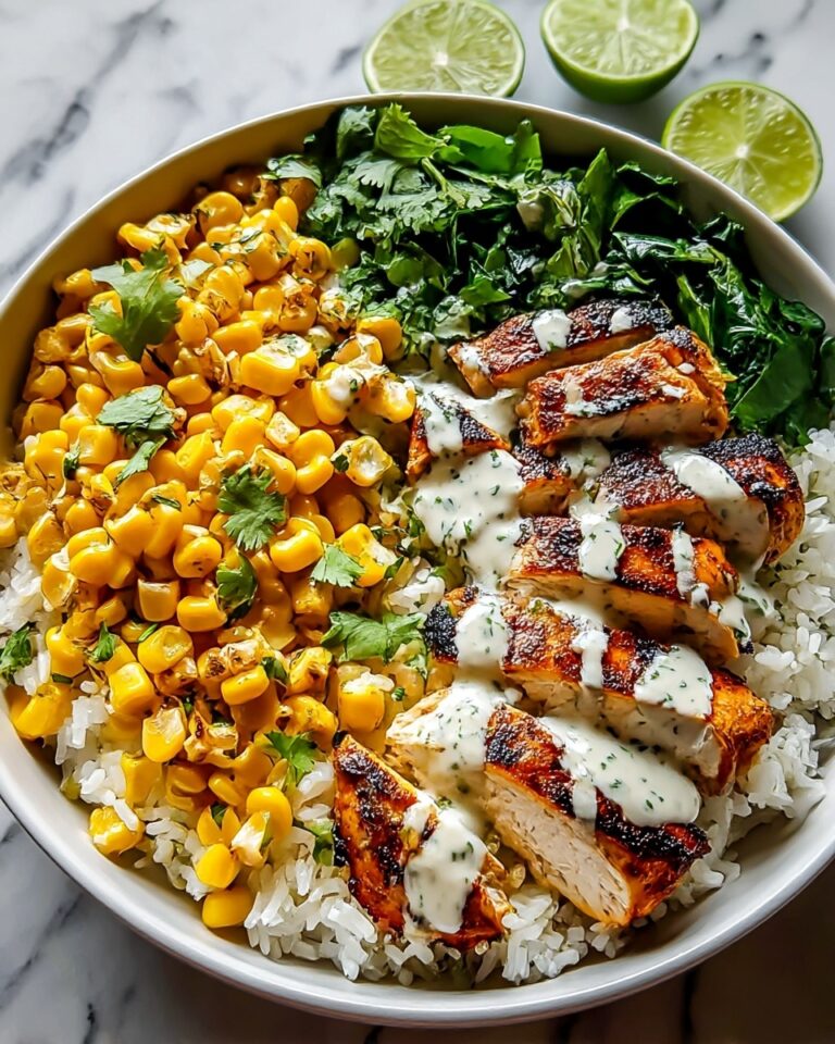 Street Corn Chicken Rice Bowl Recipe