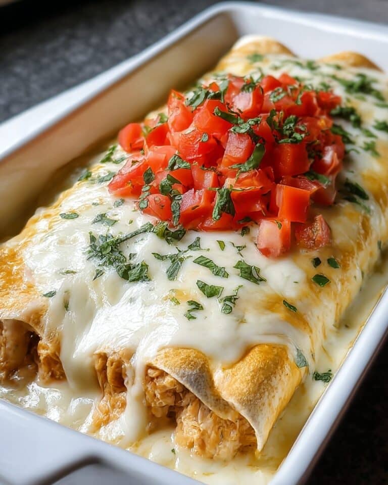 Jalapeño Popper Cheesy Chicken Enchiladas Recipe