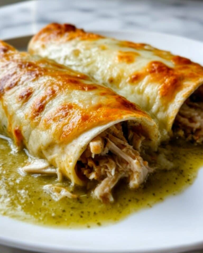 Amazing 20-Minute Green Chile Chicken Enchiladas Recipe