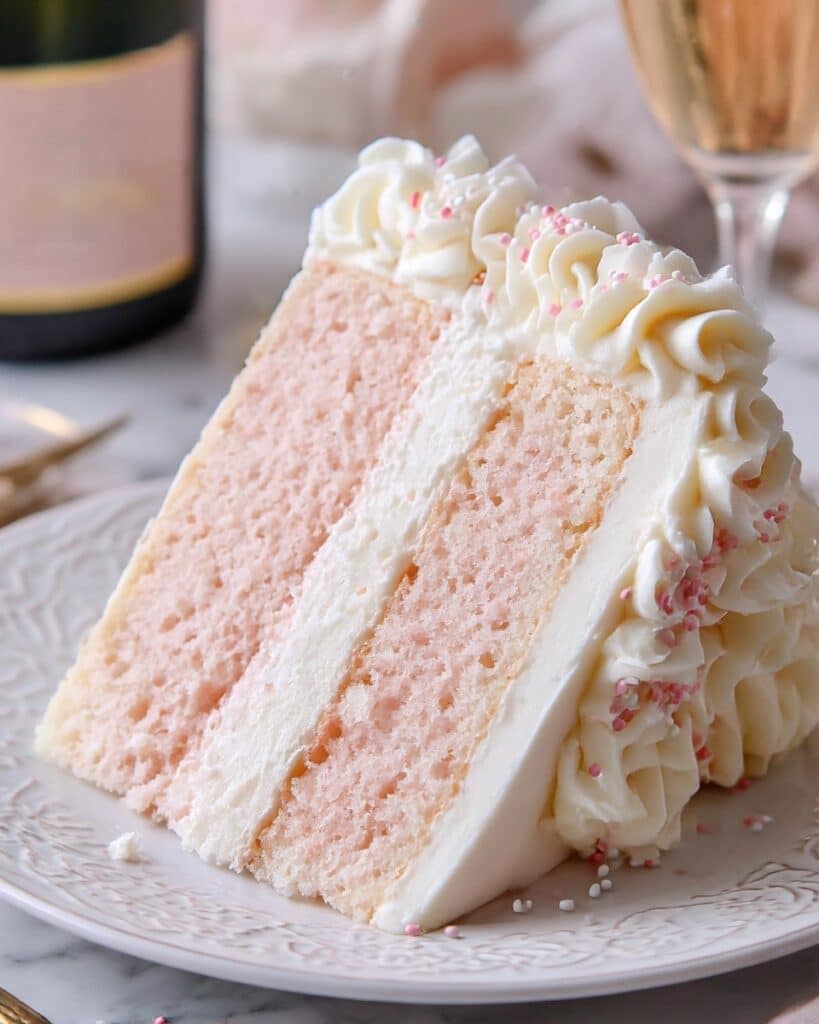 Pink Champagne Cake Recipe