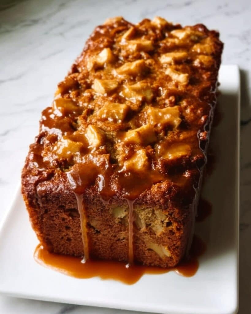Caramel Apple Fritter Bread Recipe