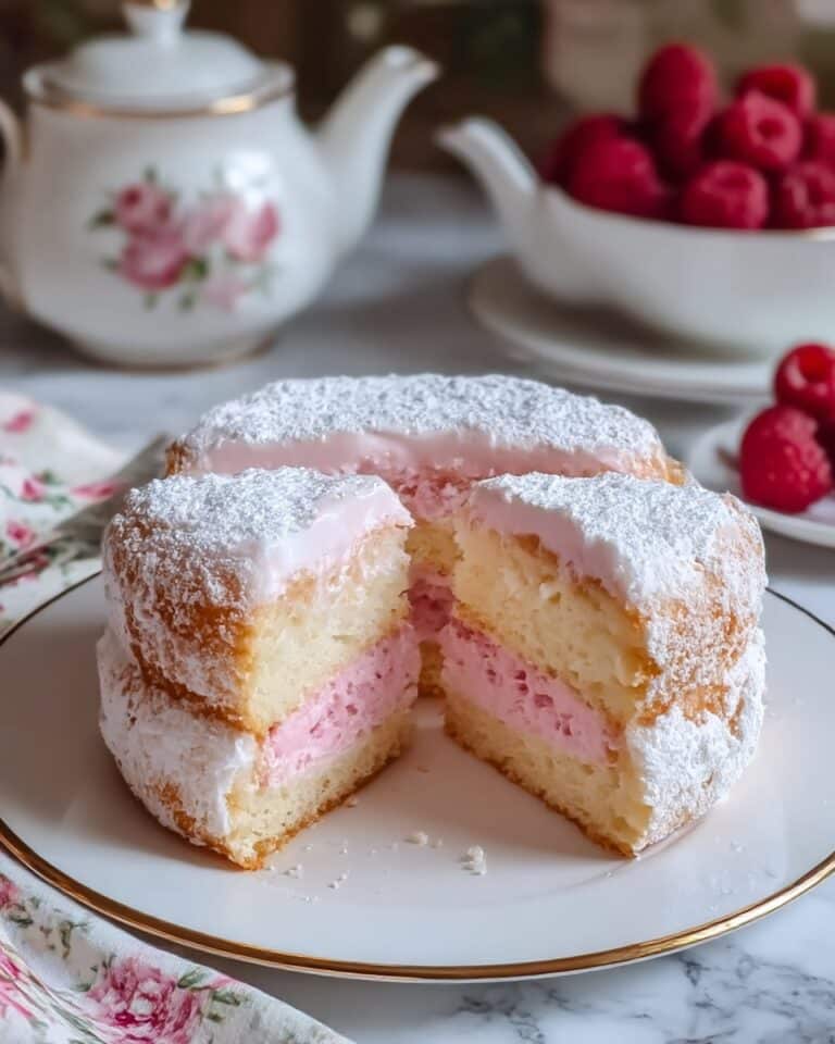 Raspberry Angel Food Cake Recipe
