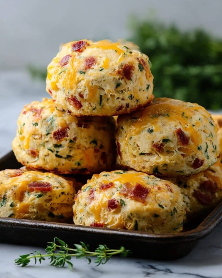 High Protein Breakfast Biscuits Recipe