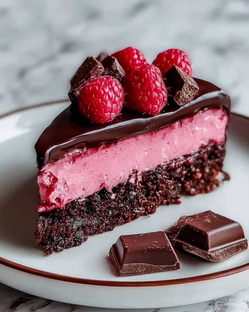 Decadent Dark Chocolate Raspberry Cheesecake Recipe